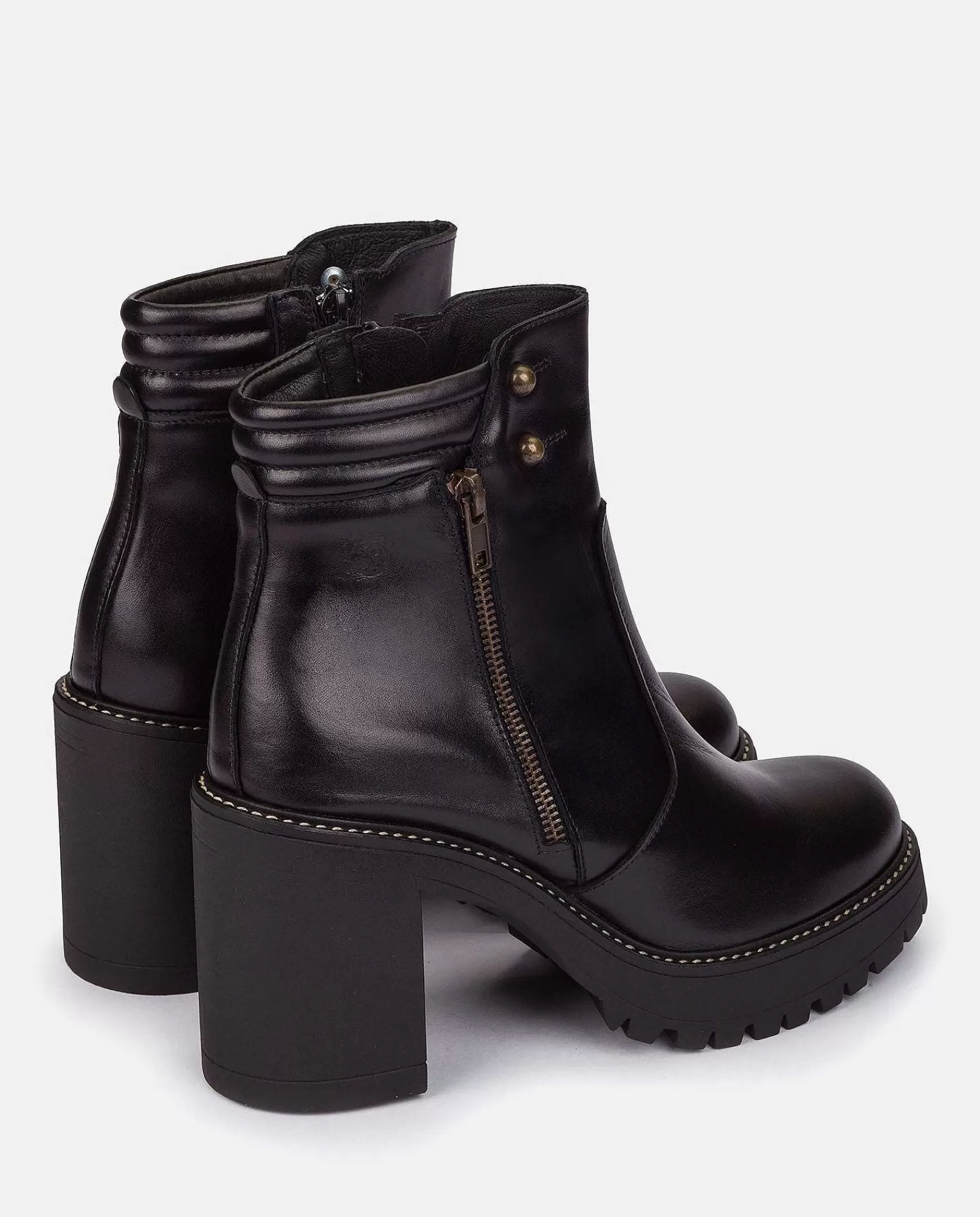 botin_de_tacon_tuna002_negro_4.webp Mujer Yokono Botin De Tacon Tuna-002 Negro