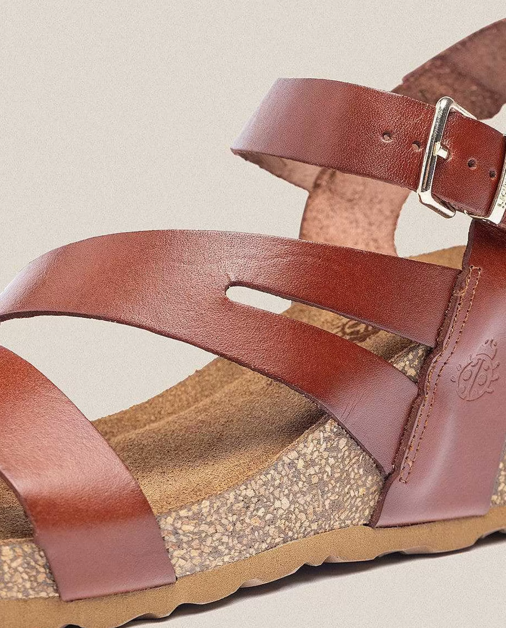 Mujer Yokono Sandalia Cuna Cadiz 302 Marron