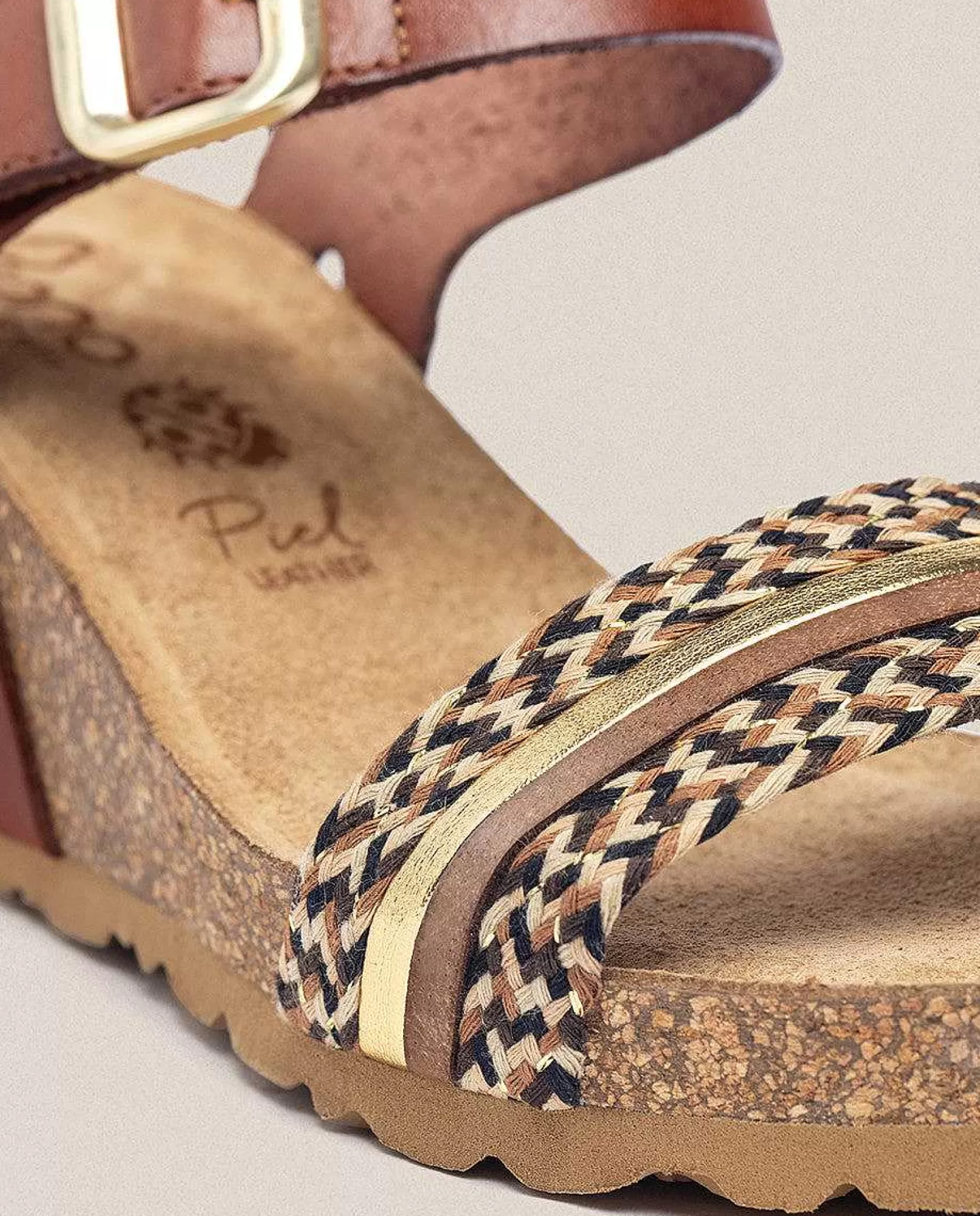 Mujer Yokono Sandalia Cuna Cadiz 306 Marron